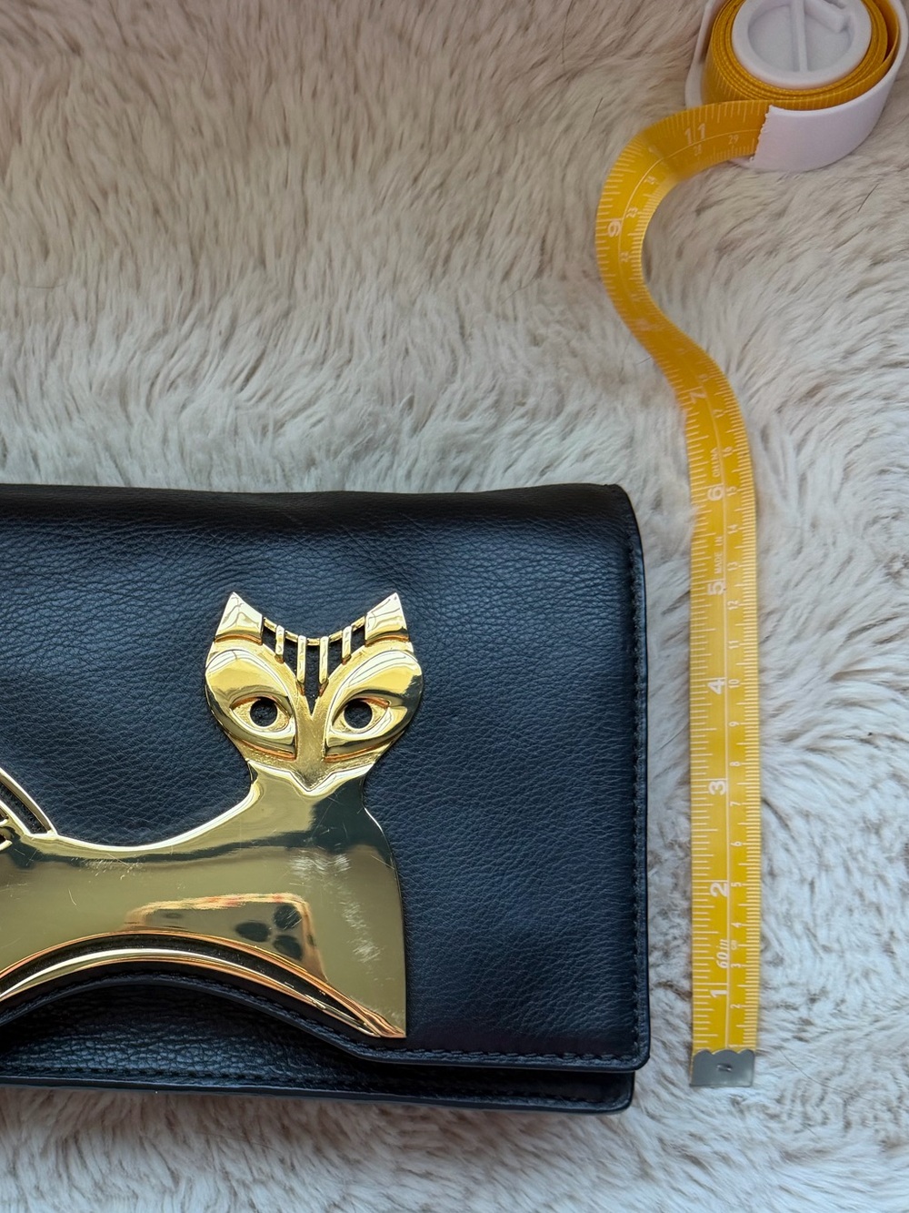 Jonathan Adler Fox Leather Clutch - Picture 3 of 10